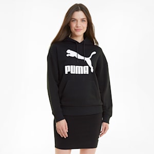 Chandail à capuche Classics Logo femme, Puma Black, extralarge