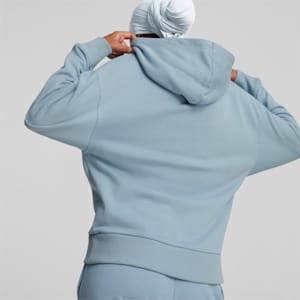 Classics Logo Women's Hoodie, Blue Wash, extralarge-IND