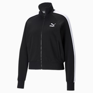 Iconic T7 Women's Track Jacket, Puma Black, extralarge-IND