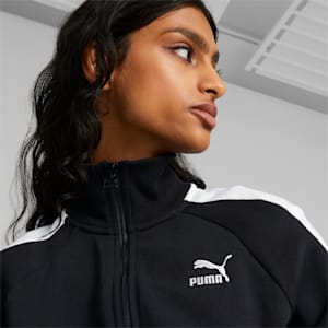 Iconic T7 Women's Track Jacket, Puma Black, extralarge-IND