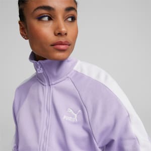 Iconic T7 Women's Track Jacket, Vivid Violet