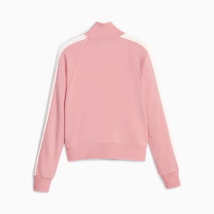 Iconic T7 Women's Track Jacket, Peach Smoothie, extralarge