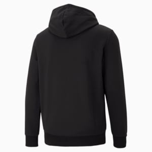 Classics Mens' Logo Hoodie, Puma Hat Black, extralarge