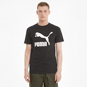 Playera Classics Logo PUMA para Hombre, Puma Black, extralarge