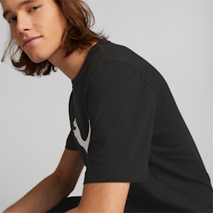 Classics Men's Logo Tee, Puma Black