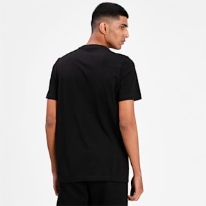 Classics Logo Regular Fit Men's T-shirt, Puma Black, extralarge-IND