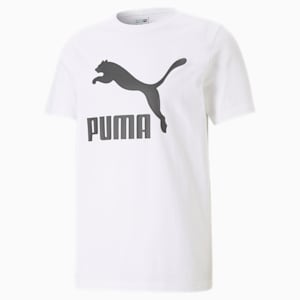 Playera Classics Logo PUMA para Hombre, Puma White, extralarge