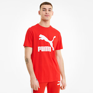 Playera Classics Logo PUMA para Hombre, High Risk Red, extralarge