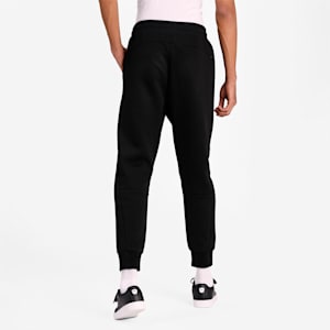 Classics Cuffed Slim Fit Men's Sweat Pants, Puma Black, extralarge-IND