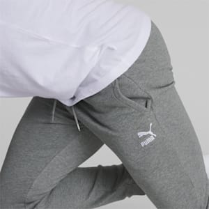 Pantalones deportivos Classics con puños para hombre, Medium Gray Heather