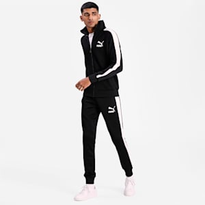 Iconic T7 Men's Track Jacket, Puma Black, extralarge-IND