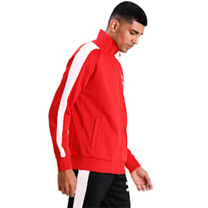 Iconic T7 Men's Track Jacket, High Risk Red, extralarge-IND