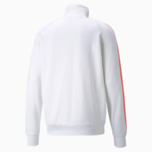 Iconic T7 Regular Fit Men's Track Jacket, Puma White-Spectra