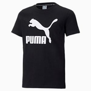 キッズ ボーイズ CLASSICS 半袖 Tシャツ 110-152cm, Puma Black, extralarge-JPN