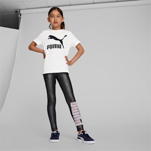 Classics Kids' Tee, Puma nis White, extralarge