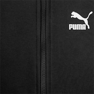 Iconic T7 Unisex Track Jacket, Puma Black-Puma White, extralarge-IND