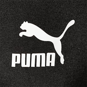 Chamarra de pista Iconic T7 juvenil, Puma Black-Puma White