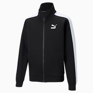 キッズ ボーイズ ICONIC T7 トラック ジャケット 104-164cm, Puma Black-Puma White, extralarge-JPN