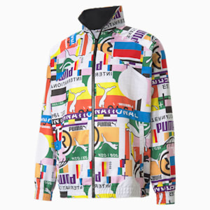 PUMA International Lab Woven Men's Track Relaxed Jacket, Puma White