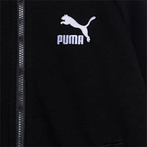 Classics T7 Girl's Track Jacket, Puma Black, extralarge-IND