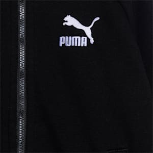 Classics T7 Girl's Track Jacket, Puma Black, extralarge-IND