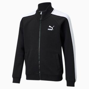 Classics T7 Youth Track Jacket, Puma Black, extralarge-GBR