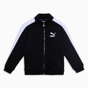 Classics T7 Girl's Track Jacket, Puma Black, extralarge-IND