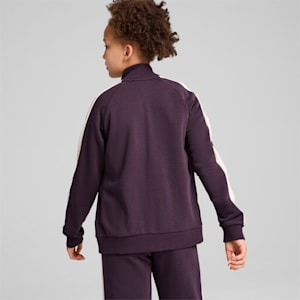 Classics T7 Girl's Track Jacket, Midnight Plum, extralarge-IND