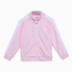 Classics T7 Girl's Track Jacket, Whisp Of Pink, extralarge-IND