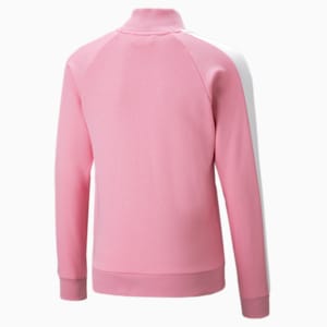 Classics T7 Girl's Track Jacket, PRISM PINK