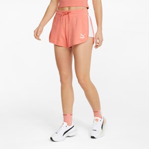 Iconic T7 Women's Shorts, Peach Pink