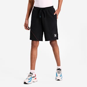 RE.GEN Relaxed Fit Unisex Shorts, Anthracite