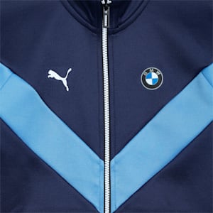 BMW M Motorsport MCS Youth Track Jacket, Marina-Blueprint-High Risk Red