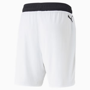 Flare Men's Basketball Shorts, PUMA White-PUMA Black