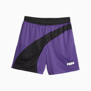 Short de básquetbol​​​​​​​ Flare de hombre, Team Violet-PUMA Black, extralarge