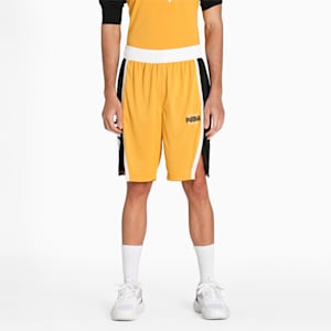 Curl Knitted Men's Shorts, Mineral Yellow, extralarge-IND