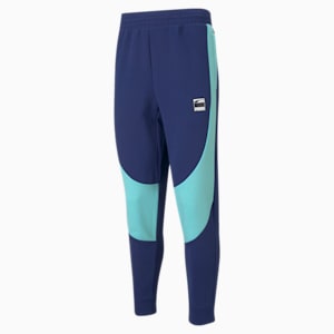 Dime Men's Basketball Pants, Elektro Blue-Angel Blue