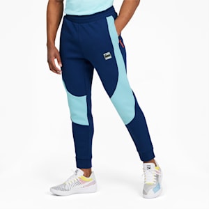 Dime Men's Basketball Pants, Elektro Blue-Angel Blue