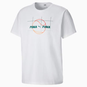 PUMA X PUMA Graphic Men's T-Shirt, Puma White