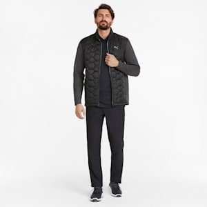 Cloudspun WRMLBL Men's Golf Jacket, Puma Black
