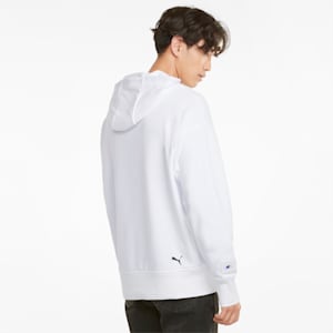 BMW M Motorsport Street Men's Hoodie, Puma White, extralarge