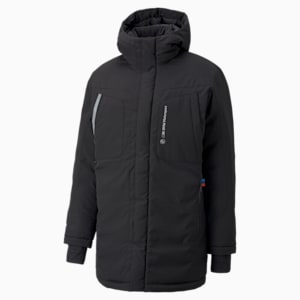 BMW M Motorsport Relaxed Fit Men's Padded Jacket, Puma Black, extralarge-IND
