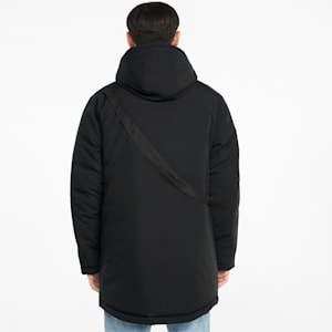BMW M Motorsport Relaxed Fit Men's Padded Jacket, Puma Black, extralarge-IND