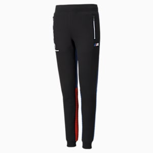 BMW M Motorsport Kids' Sweatpants, Puma Black-Marina-Blueprint-High Risk Red