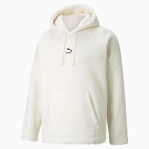 Classics Sherpa Men's Hoodie, Ivory Glow