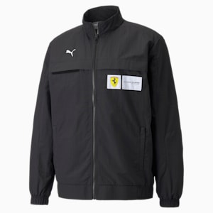 Scuderia Ferrari Race Statement Woven Men's Jacket, Puma Black