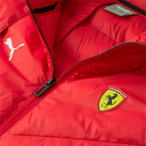 Ferrari Race T7 EcoLite Regular Fit Men's Down Jacket, Rosso Corsa, extralarge-IND