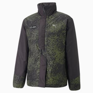Mercedes F1 Street Light Padded Men's Jacket, Puma Black, extralarge-GBR