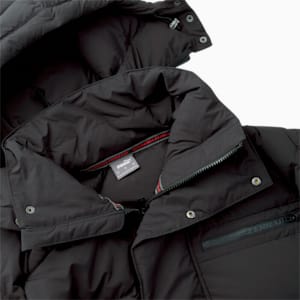 Ferrari Style Men's Regular Fit Down Jacket, Puma Black, extralarge-IND