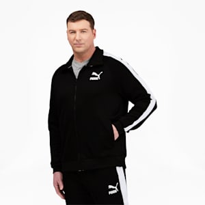 Iconic T7 Men's Track Jacket BT, Puma Reppu Core Pop, extralarge